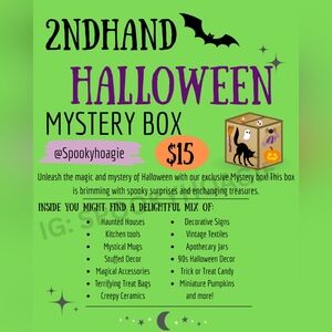 2nd Hand Medium  Halloween Mystery Box *limited quantity*